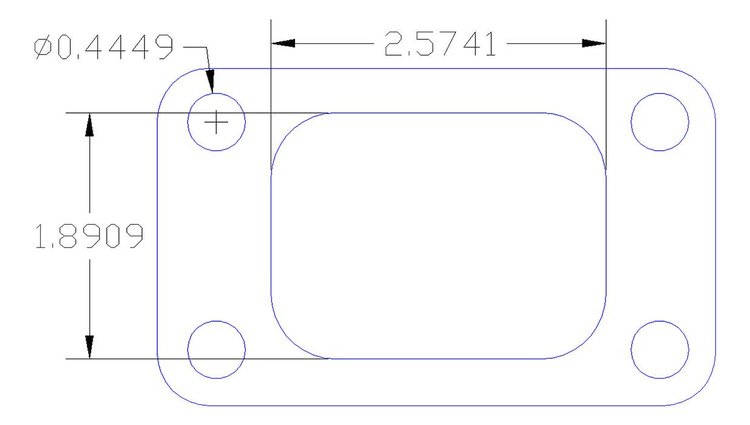 FOG-7129S Steel Clad w/Graphite Header Gaskets Cummins B-series 12-24V Steel Clad Graphite 5.9L I-6, Rectangle Port