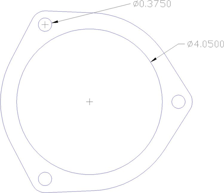 FOG-7165 GPC Universal Header Collector Gaskets, Round Port