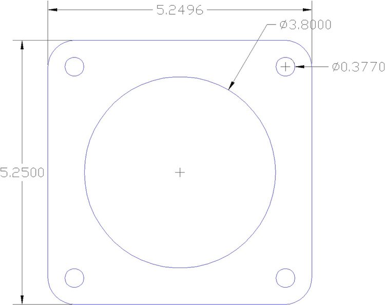 FOG-7180 GPC Universal Header Collector Gaskets, Round Port