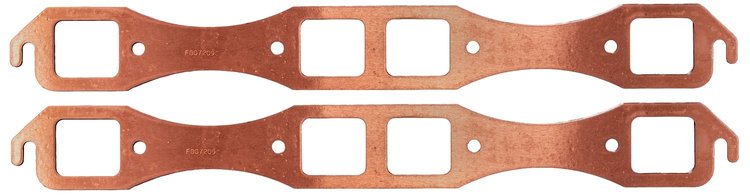 FOG-7209C RCC Header Gaskets Chrysler Indy Cyl 440-1 & Max BB, Square Port
