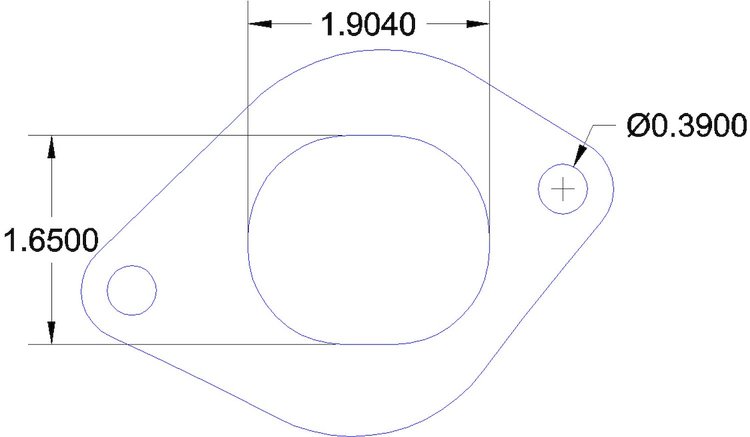 FOG-7260C RCC Header Gaskets Chevy BB, D-Port