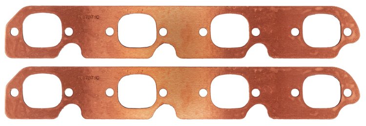 FOG-7371C Amored RCC Header Gaskets, Square Port, Ford Small Block Windsor, Edelbrock Victor Cylinder Heads