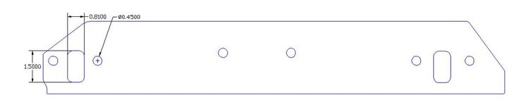 FOG-8021-2 Intake Gasket Blanks, Chevy BB 396-454ci, w/o Ports & Upper Bolt Hole, Thickness: .120 in., Paper, Trim To Fit