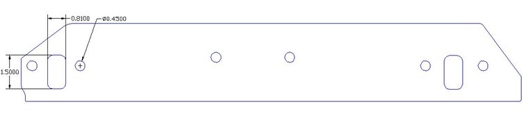 FOG-8021 Intake Gasket Blanks, Chevy BB 396-454ci, w/o Ports; w/o Upper Bolt Hole, Thickness: .060 in., Paper, Trim To Fit