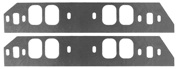 FOG-8275-3 Intake Gaskets, Chevy BB/Brodix SR-20, Thickness: .050 in., Port: 1.84 in. x 2.60 in., Steelcore Paper w/Silicone