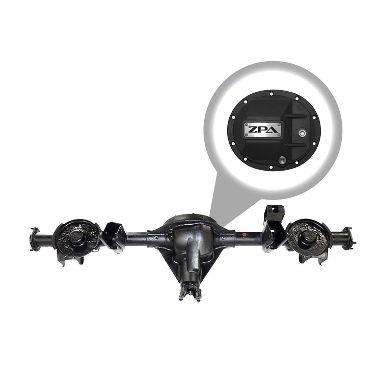 RAA435-1883X2-P Rear Axle Assembly, Dana 35, '97-'02 Jeep Wrangler, 4.88 Ratio, Duragrip