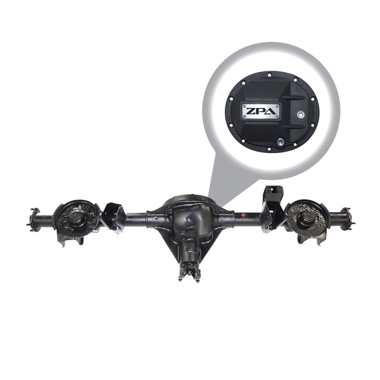 RAA435-2149X1-P Rear Axle Assembly, Dana 35, '03-'06 Jeep Wrangler (Exc Unlimited & Rubicon), 4.88 Ratio, Duragrip