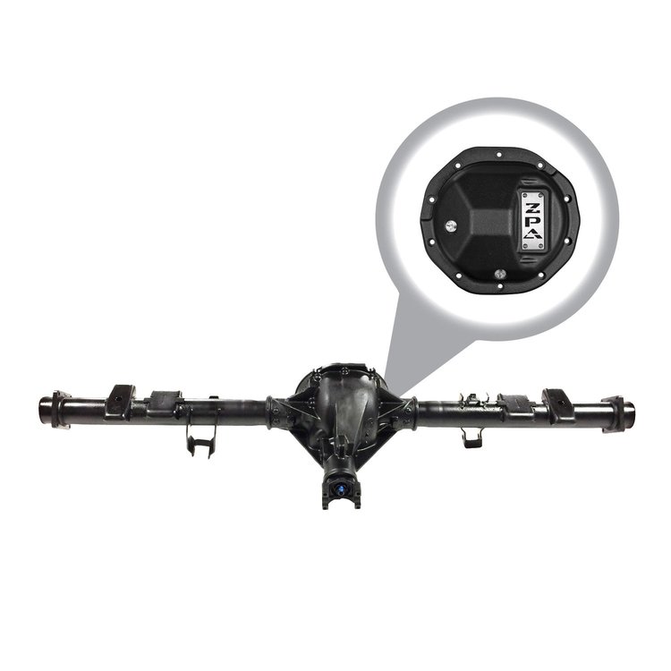 RAA435-2177X1-P Rear Axle Assembly, GM 8.6, '03-'06 GM 1500 Suv, 4.56 Ratio, Duragrip