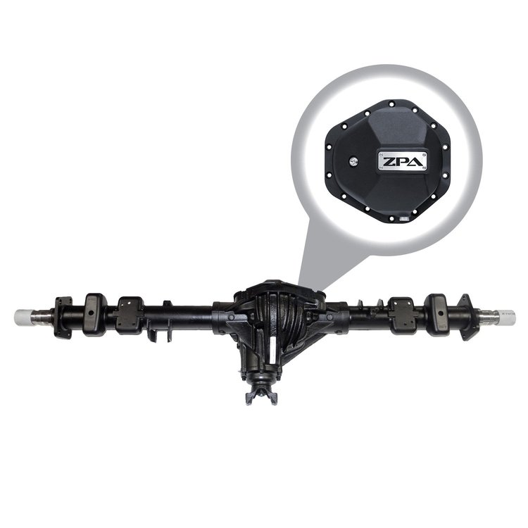 RAA435-2262X2-P Rear Axle Assembly, GM 14 bolt Full Float, '07-'10 GM 2500 Pickup, 4.88 Ratio, Duragrip