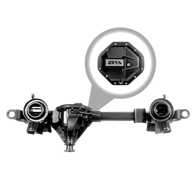 RAA434-1950X2 Front Axle Assembly, Chrysler 9.25, '03-'05 Dodge Ram 2500 & 3500, 4.56 Ratio, Open