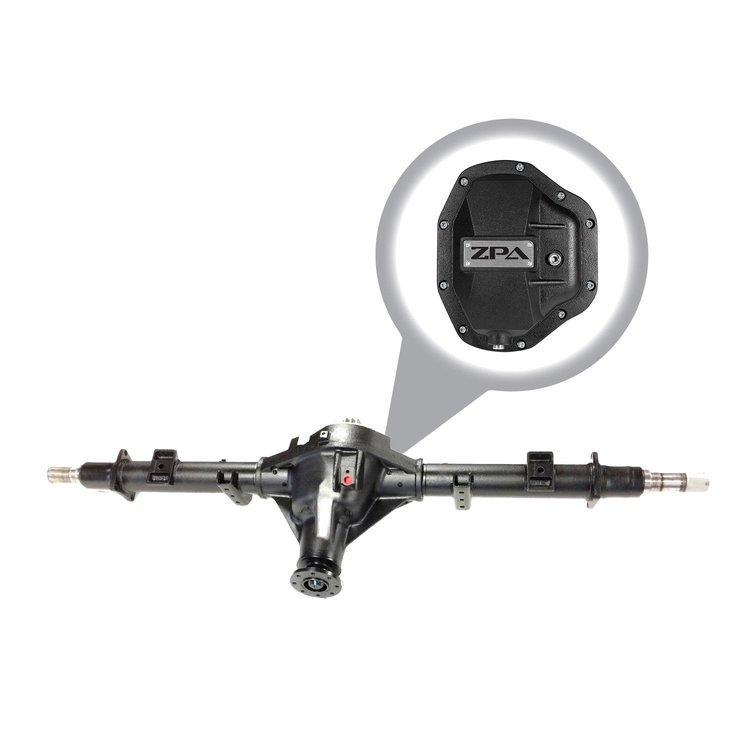 RAA435-161X2-P Rear Axle Assembly, Dana 80, '08-'16 Ford F350, 4.88 Ratio, Duragrip