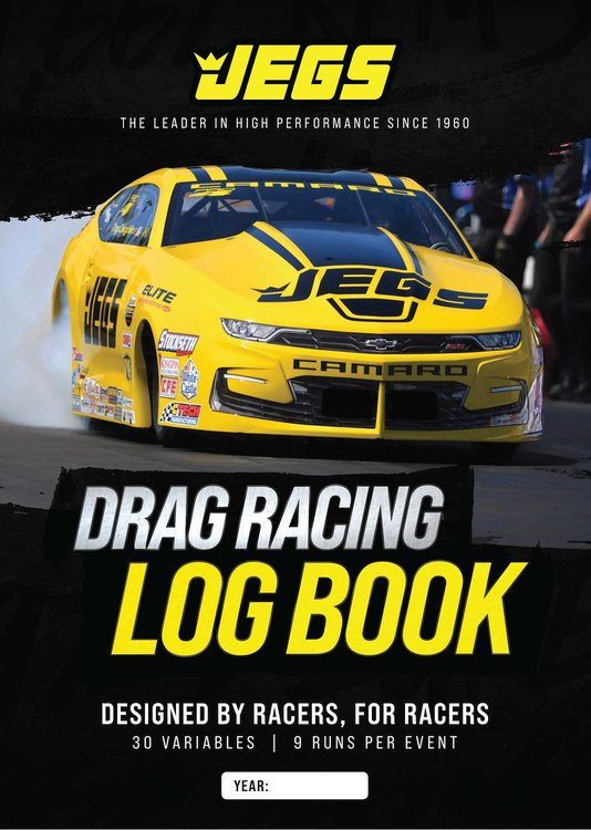 Drag Racing Log Book