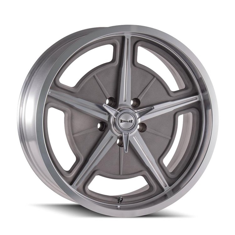 605-7865GM 605-Series Wheel [Size: 17" x 8"] Matte As-Cast Machined Finish