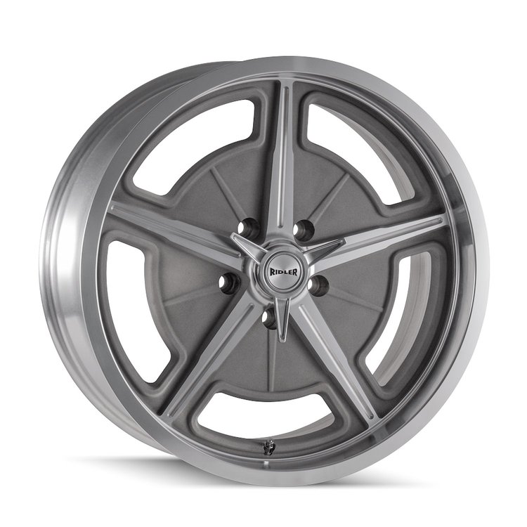 605-8865GM 605-Series Wheel [Size: 18" x 8"] Matte As-Cast Machined Finish