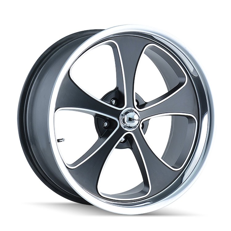 645-7773MBP 645-Series Wheel [Size: 17" x 7"] Matte Black Machined/Polished Finish
