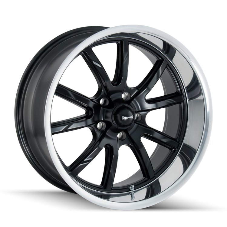 650-2865MB 650-Series Wheel [Size: 20" x 8.50"] Matte Black Polished Finish