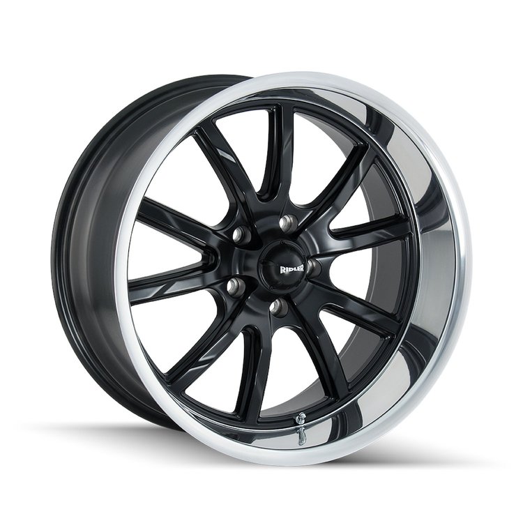 650-8961MB 650-Series Wheel [Size: 18" x 9.5"] Matte Black Polished Finish