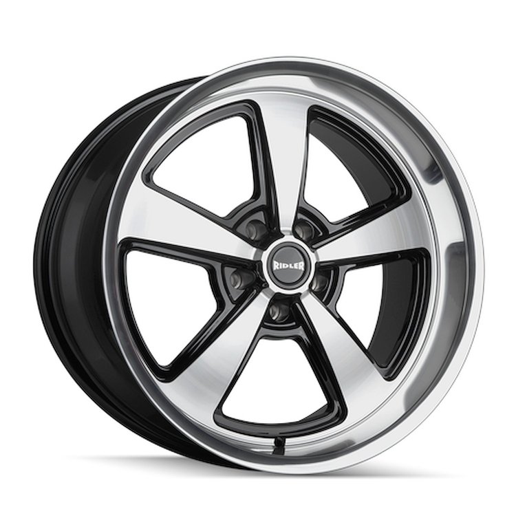 652-8961GBD 652-Series Wheel [Size: 18" x 9.50"] Gloss Black Milled w/ Diamond Cut Finish