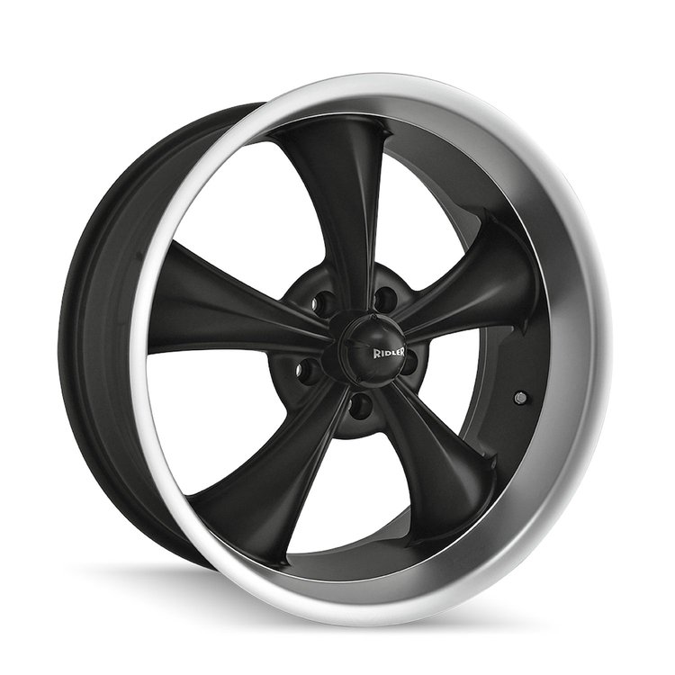 695-8973MB 695-Series Wheel [Size: 18" x 9.5"] Matte Black Machined Finish
