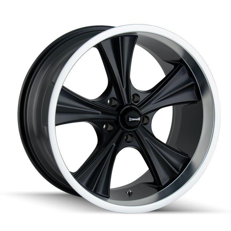 651-22964MB18 651-Series Wheel [Size: 22" x 9.50"] Matte Black Machined Finish