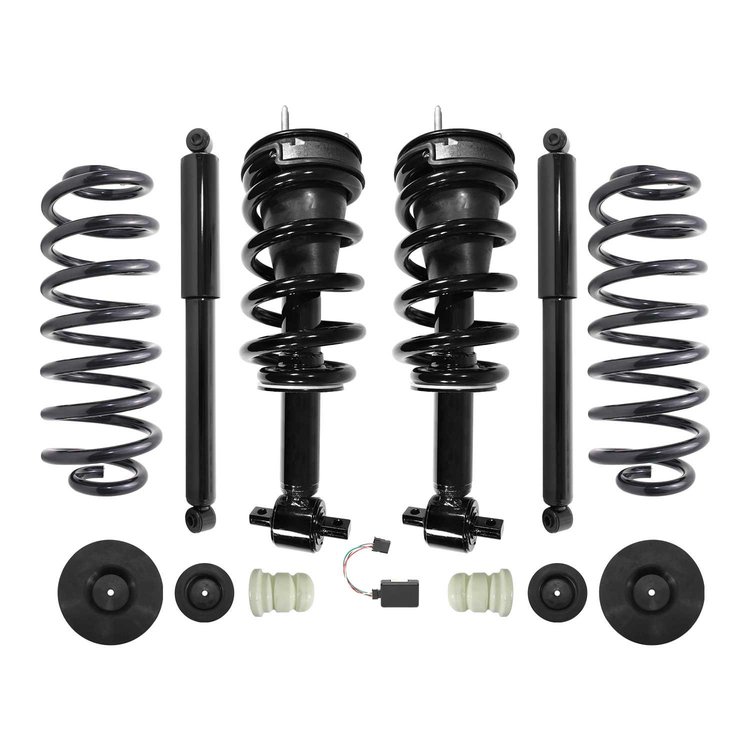 4-0151000-ESV-KIT Air Spring To Coil Spring Conversion Kit Fits Select GM [Front & Rear]
