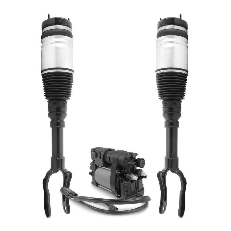 2-18-117701-20-017700 Non-Electronic Suspension Air Strut Assembly Set Fits Select Jeep Grand Cherokee [Front]