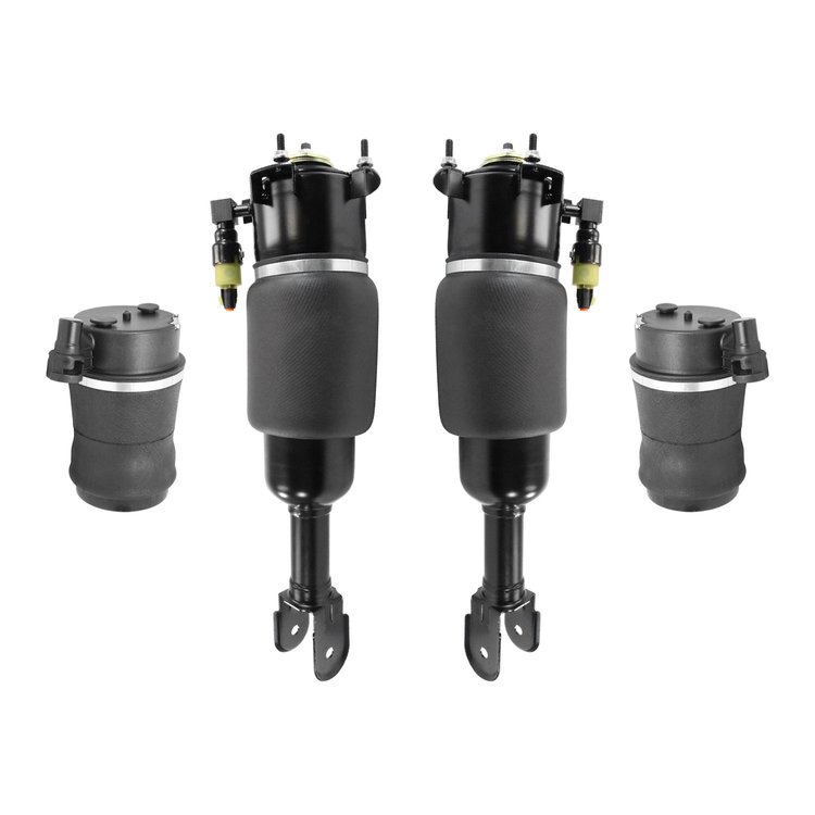 4-18-150001-15-550000 Non-Electronic Suspension Air Strut Assembly Air Spring Kit Fits Select Lincoln Mark VIII [Front/Rear]