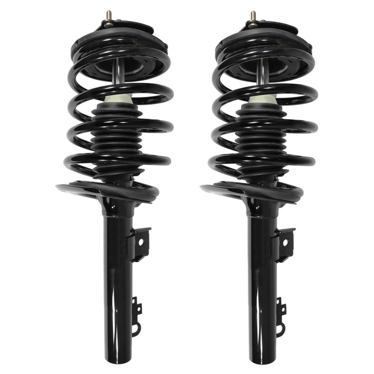 2-11010-001 Suspension Strut & Coil Spring Assembly Set Fits Select Ford Taurus, Mercury Sable [Front]