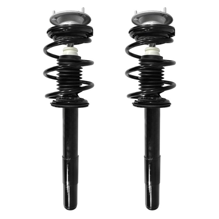 2-11390-001 Suspension Strut & Coil Spring Assembly Set Fits Select BMW 525i, BMW 528i, BMW 530i [Front]