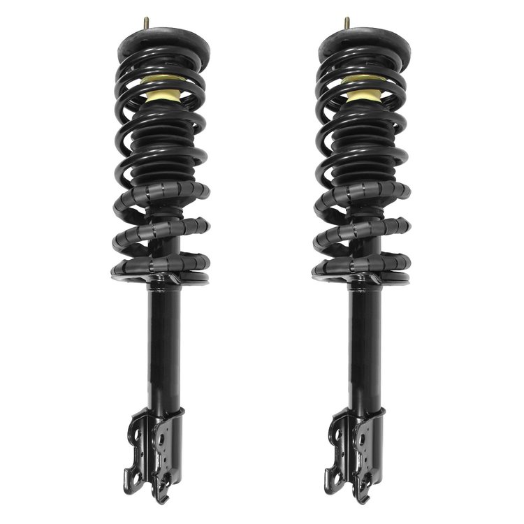 2-15230-001 Suspension Strut & Coil Spring Assembly Set Fits Select Saturn [Rear]