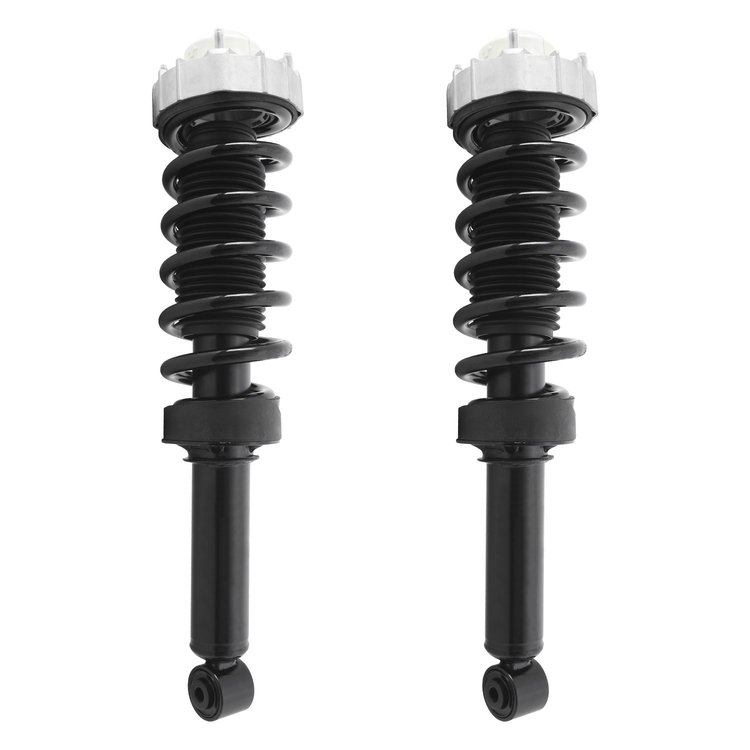 2-15240-001 Suspension Strut & Coil Spring Assembly Set Fits Select Porsche Cayenne, Audi Q7, Volkswagen Touareg [Rear]