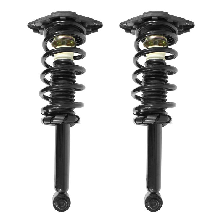 2-15350-001 Suspension Strut & Coil Spring Assembly Set Fits Select Nissan Sentra [Rear]