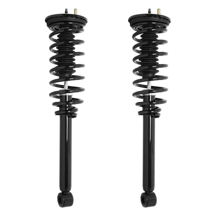 2-15450-001 Suspension Strut & Coil Spring Assembly Set Fits Select Chrysler Sebring, Dodge Stratus, Mitsubishi Galant [Rear]
