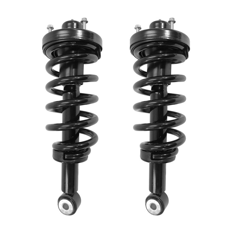 2-16030-001 Suspension Strut & Coil Spring Assembly Set Fits Select Ford Expedition, Lincoln Navigator [Rear]