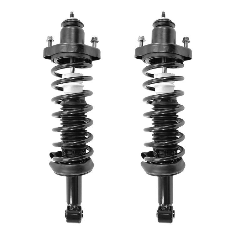 2-16050-001 Rear Suspension Strut & Coil Spring Assemby Set Fits Select Mitsubishi Lancer [Rear]