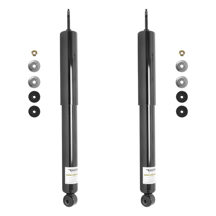 2-210160-001 Gas Shock Absorber Set Fits Select Jeep Wrangler JK, Jeep Wrangler [Front]