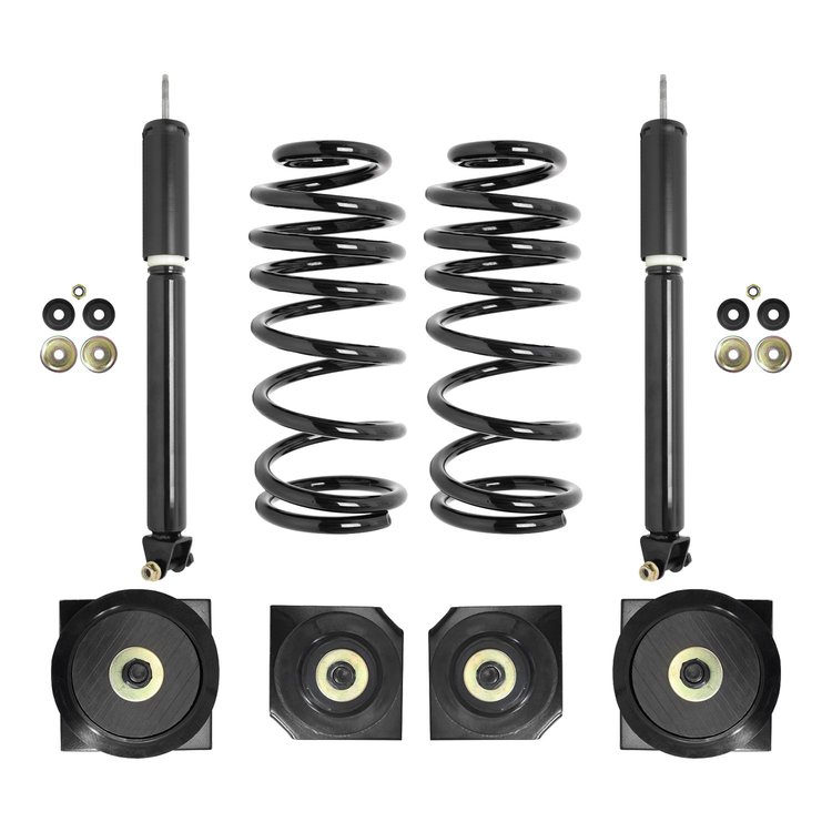 2-30-539000 Air Spring To Coil Spring Conversion Kit Fits Select Ford Crown Victoria, Lincoln Town Car [Rear]