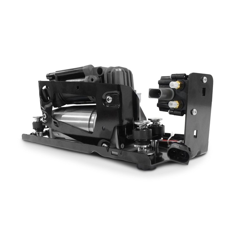 20-027500-C Suspension Air Compressor with Complete Cage & Brackets Fits Select BMW