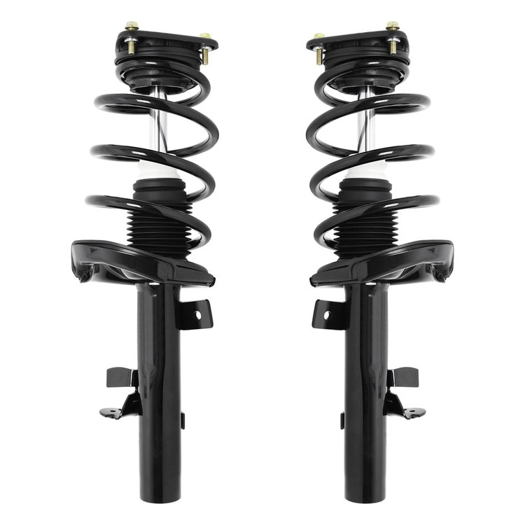 2-11085-11086-001 Suspension Strut & Coil Spring Assembly Set Fits Select Ford Focus [Front]
