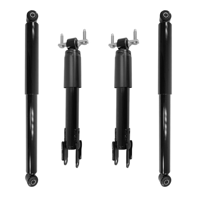 4-211090-251280-001 Front & Rear Nitrogen Gas Shock Absorber Kit Fits Select GM [Front & Rear]