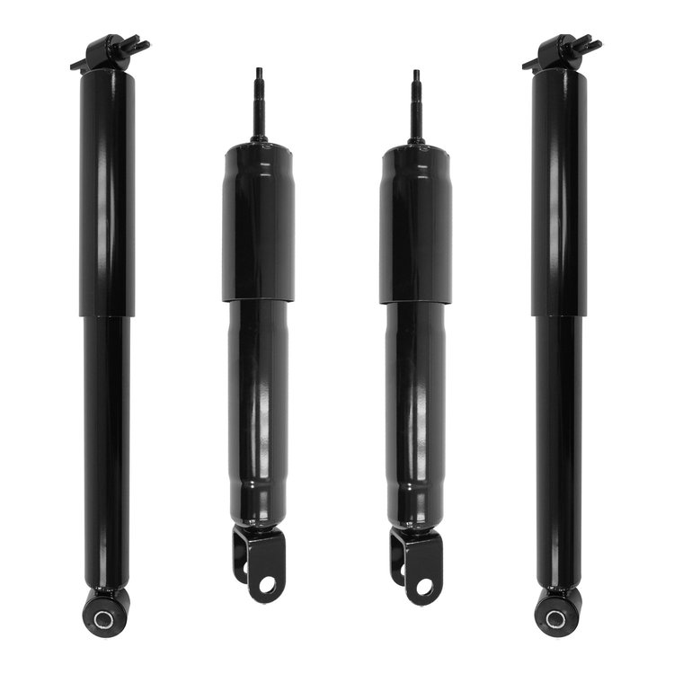 4-211120-251210-001 Front & Rear Nitrogen Gas Shock Absorber Kit Fits Select Chevy Express 1500, GMC Savana 1500 [Front & Rear]