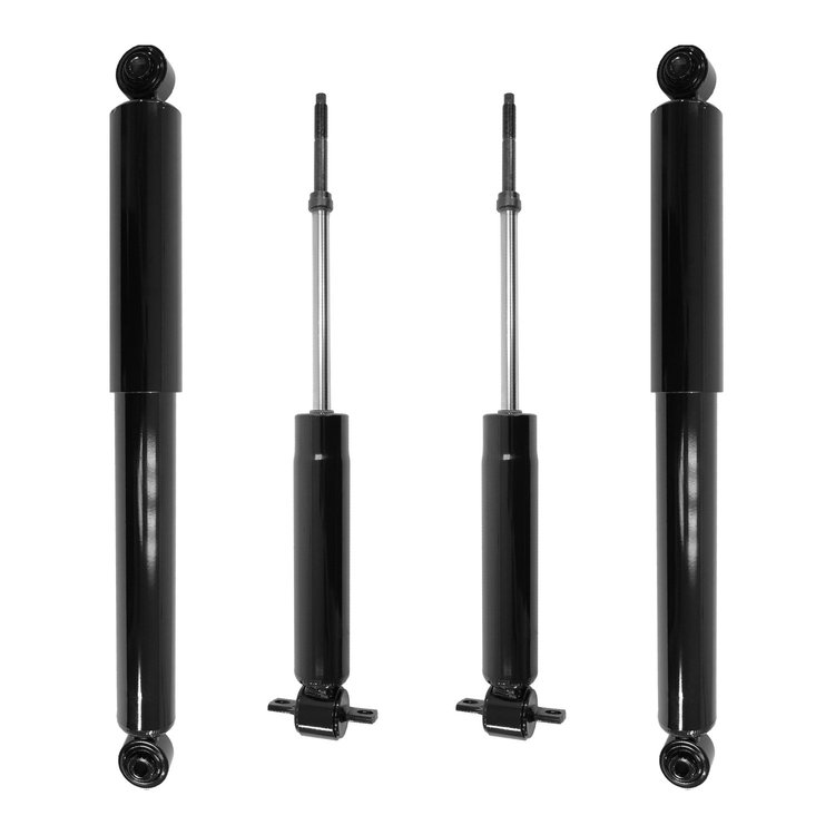 4-211150-251230-001 Front & Rear Nitrogen Gas Shock Absorber Kit Fits Select Chevy Astro, GMC Safari [Front & Rear]