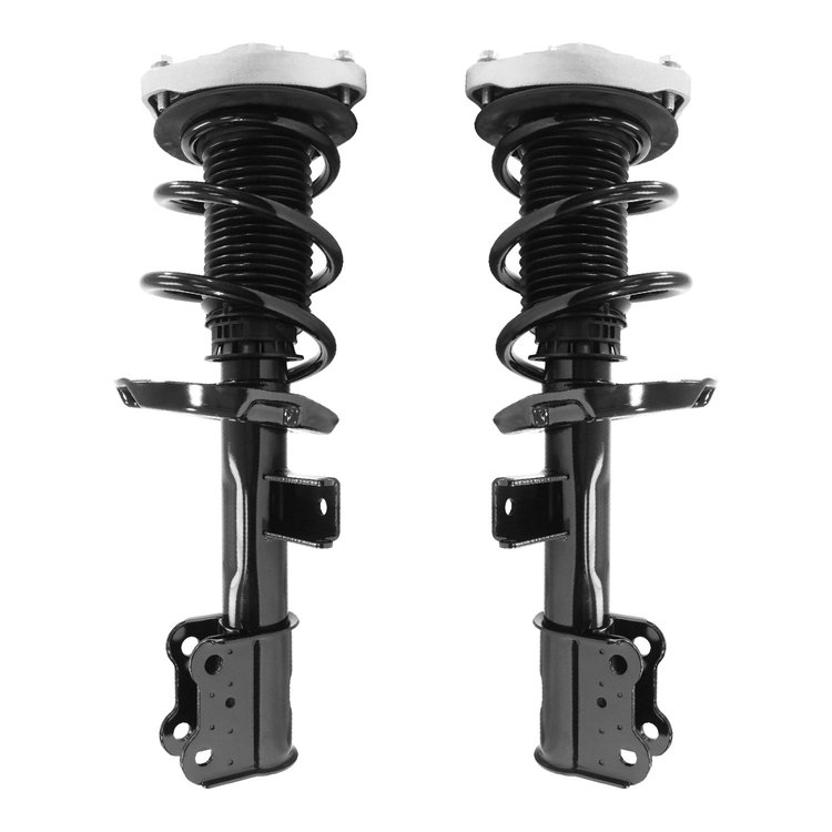 2-11755-11756-001 Suspension Strut & Coil Spring Assembly Set Fits Select Mercedes-Benz CLA250 [Front]