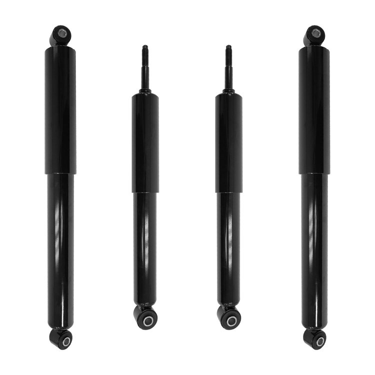 4-212080-253250-001 Front & Rear Nitrogen Gas Shock Absorber Kit Fits Select Ford Expedition, Ford F-250 [Front & Rear]
