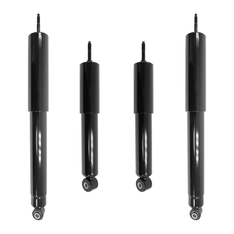4-213090-253110-001 Nitrogen Gas Shock Absorber Kit Fits Select Ford E-350 Super Duty/Ford E-150/Ford E-250 [Front/Rear]