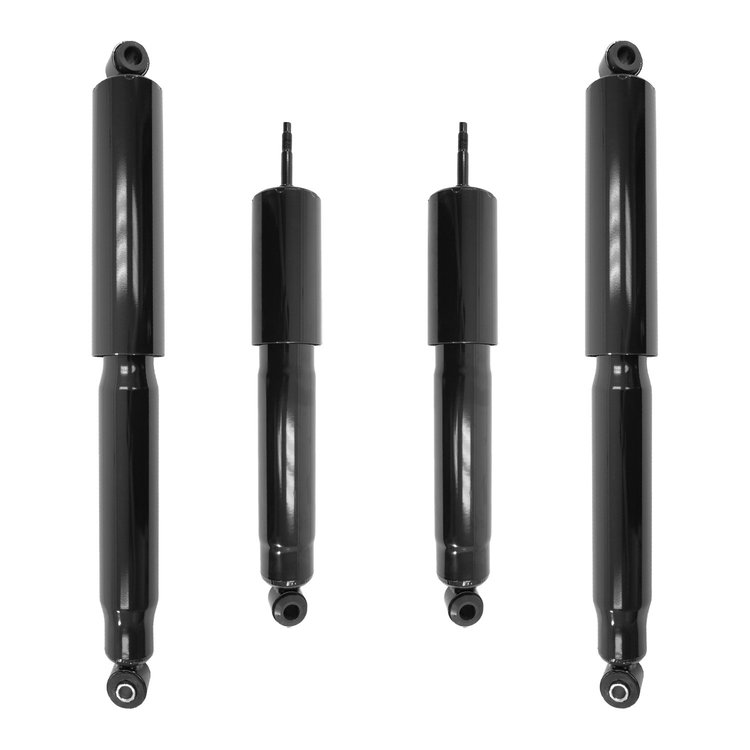 4-213110-252210-001 Front & Rear Nitrogen Gas Shock Absorber Kit Fits Select Ford F-350 Super Duty [Front & Rear]