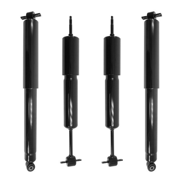 4-213140-253220-001 Front & Rear Nitrogen Gas Shock Absorber Kit Fits Select Ford/Mercury [Front & Rear]