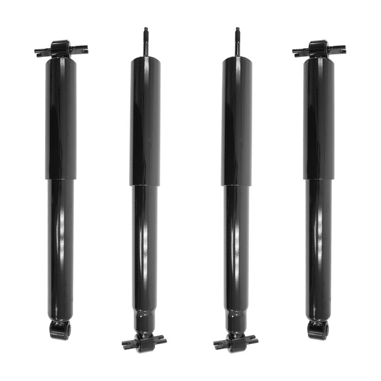 4-213170-253310-001 Front & Rear Nitrogen Gas Shock Absorber Kit Fits Select Jeep Wrangler, Jeep TJ [Front & Rear]