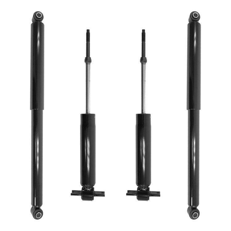 4-213210-256010-001 Front & Rear Nitrogen Gas Shock Absorber Kit Fits Select Dodge Ram 1500 [Front & Rear]