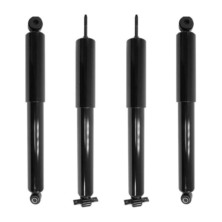 4-213230-253350-001 Front & Rear Nitrogen Gas Shock Absorber Kit Fits Select Jeep Grand Cherokee [Front & Rear]